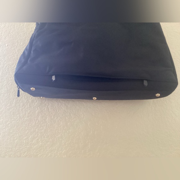 Lo & Sons Women's Laptop Bags Black Purple Lavender Large 13” - Picture 5 of 12